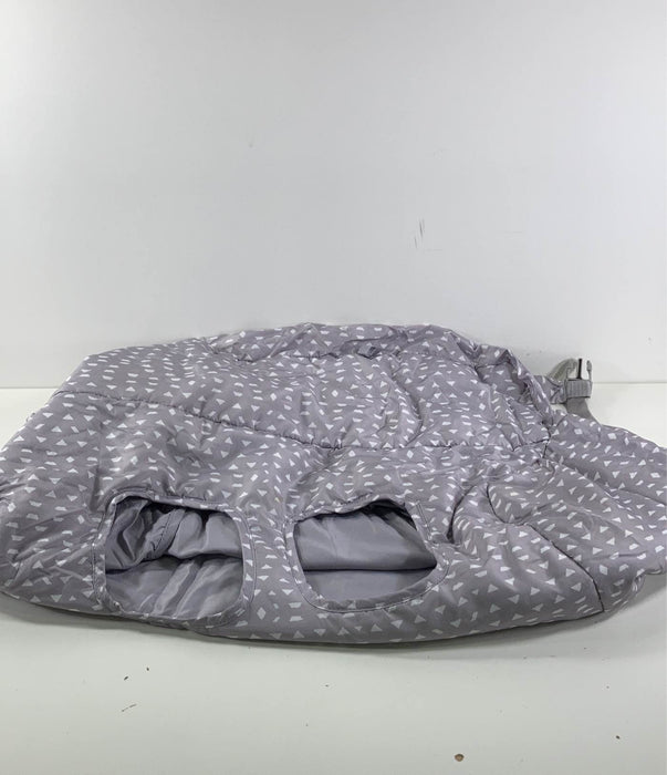 Shop Child Of Mine Shopping Cart And High Chair Cover, Gray at GoodBuy Gear