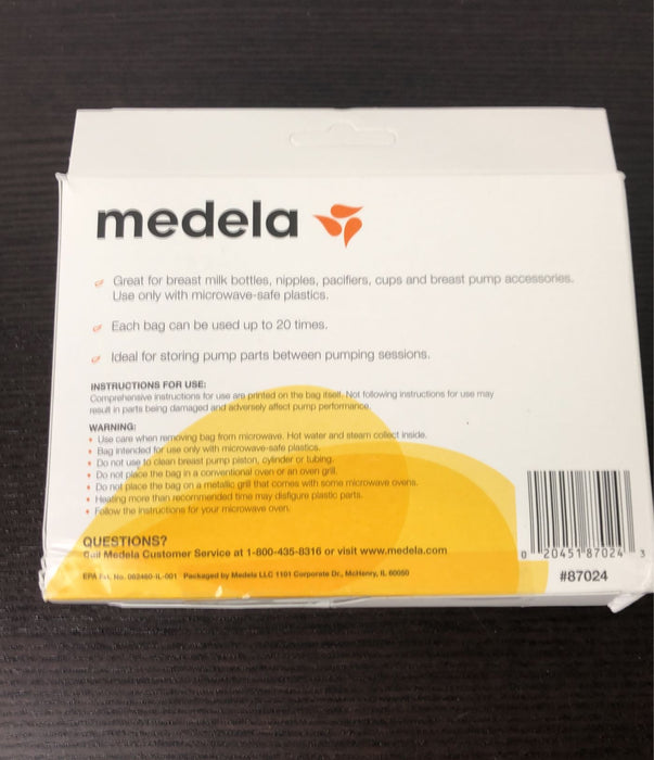 Shop Medela Quick Clean Micro Steam Bags, Box of 5 at GoodBuy Gear