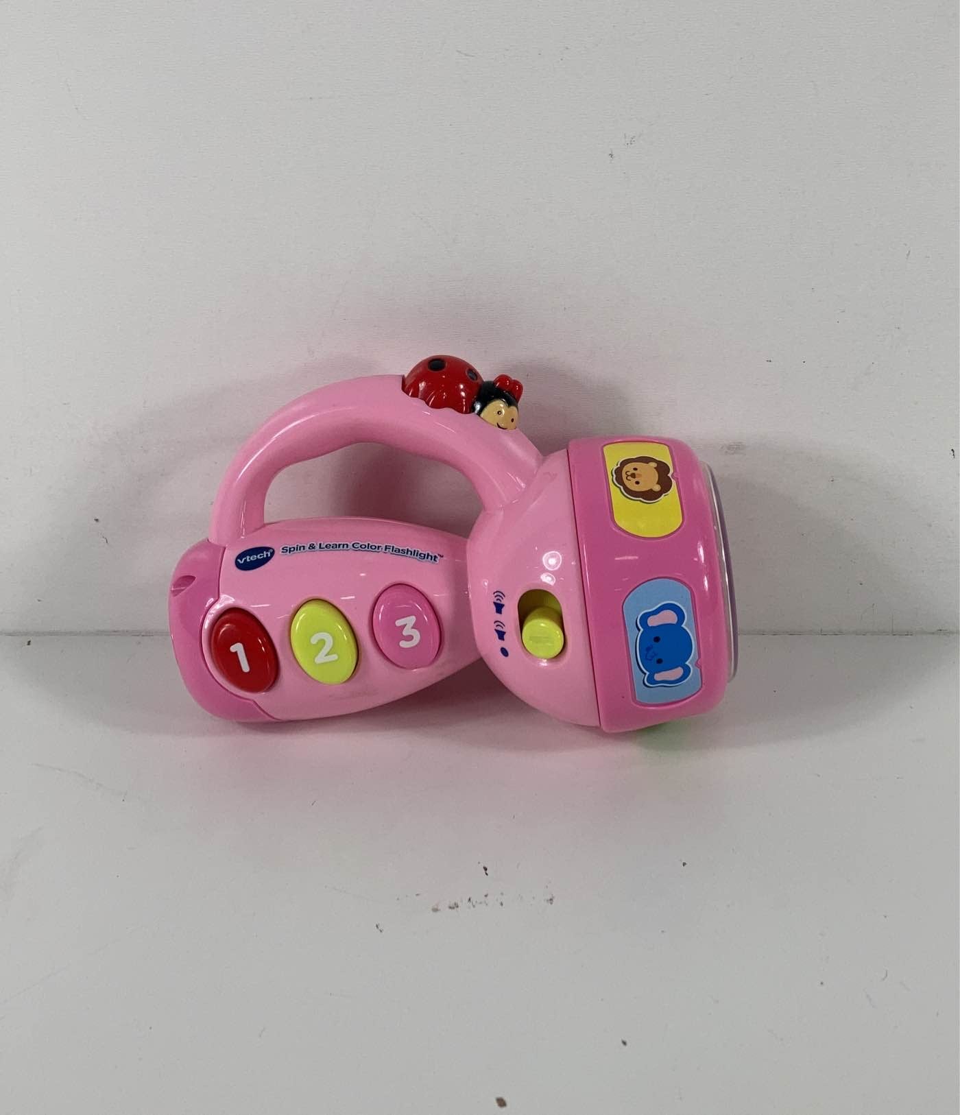 Vtech spin and learn color sales flashlight pink