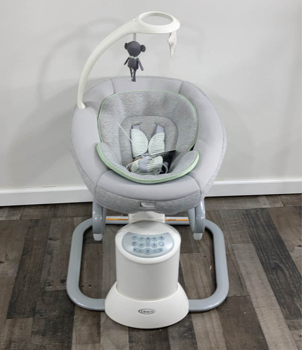 used Graco Sense2Soothe Baby Swing With Cry Detection Technology