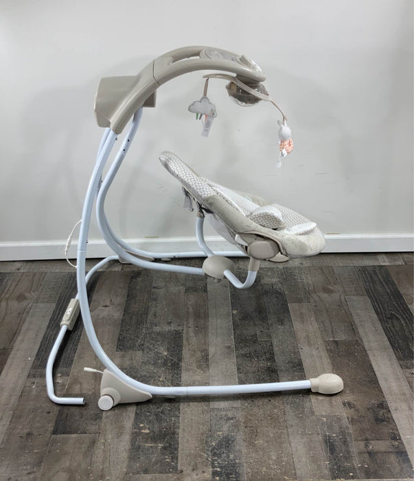 secondhand Ingenuity DreamComfort Cradling Swing & Rocker