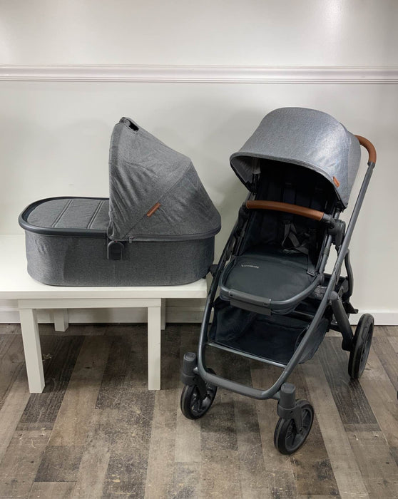 secondhand UPPAbaby VISTA V2 Stroller, 2021, Greyson (Charcoal Melange)