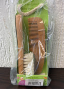 secondhand Green Sprouts Brush And Comb Set