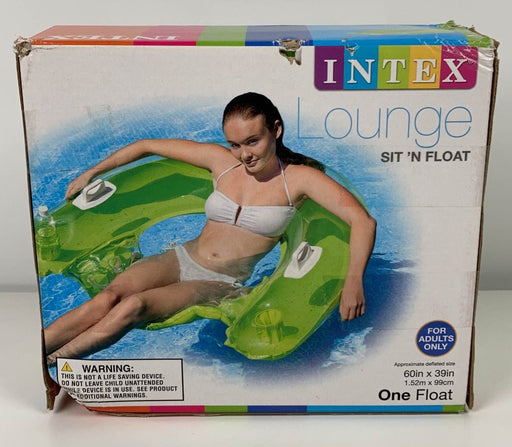 used Intex Sit N Float Inflatable Lounge