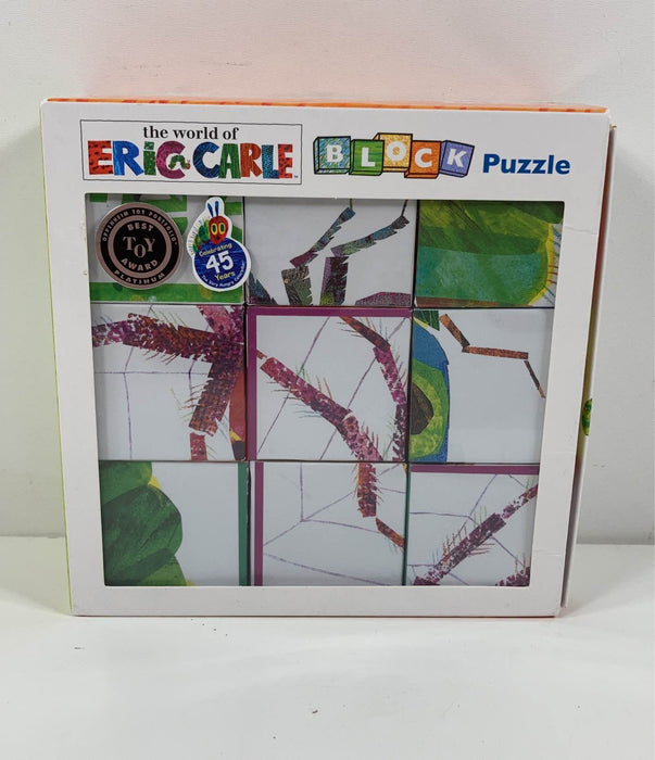 used Eric Carle Wooden Block Puzzle