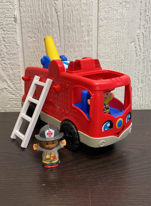 secondhand Little People Helping Others Fire Truck