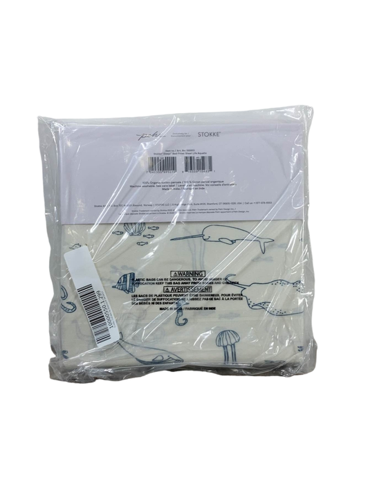 Shop Stokke Sleepi Fitted Sheet By Petit Pehr, Life Aquatic, V3 at GoodBuy Gear