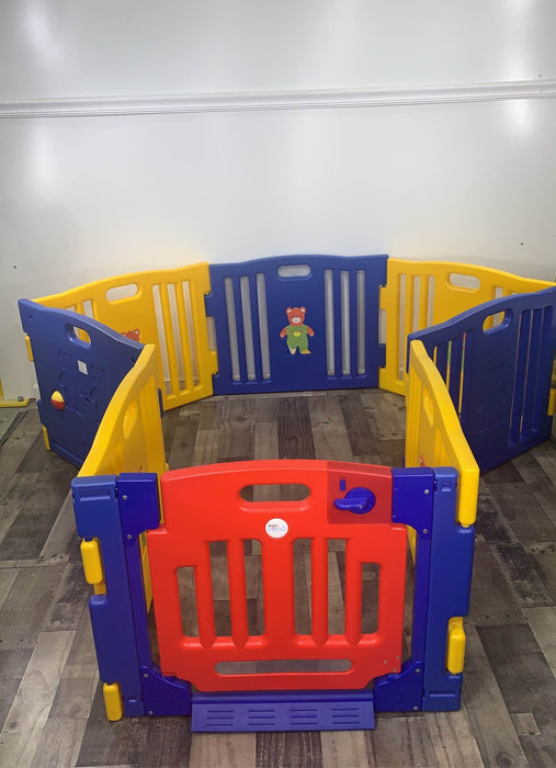 used Kidzone Baby Playpen 8-panel Safety Play Center