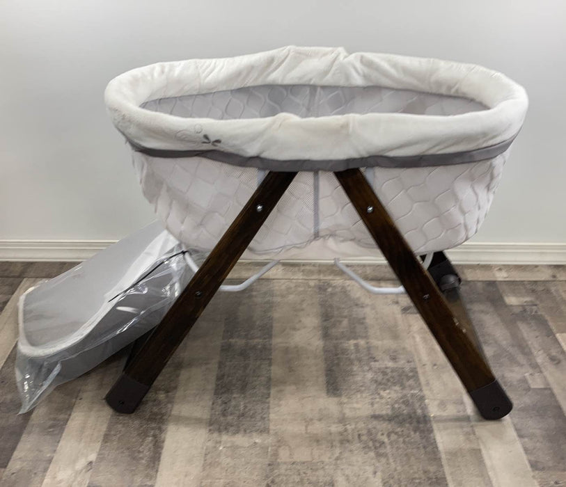 Shop Ingenuity Foldaway Rocking Wood Bassinet at GoodBuy Gear