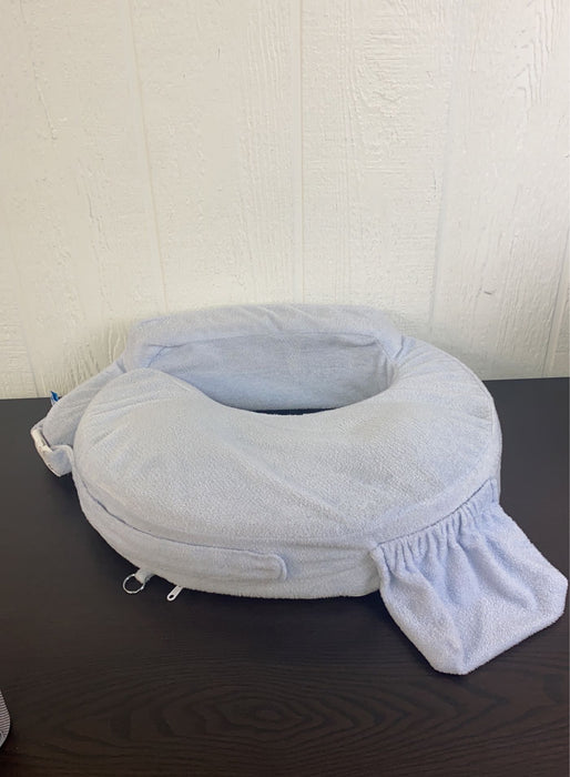 Shop My Brest Friend Nursing Pillow, Blue Vinyl at GoodBuy Gear