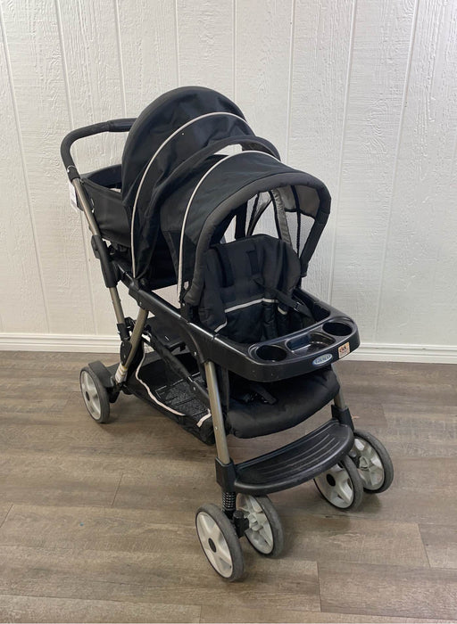 used Graco RoomFor2 Stand And Ride Double Stroller, 2013