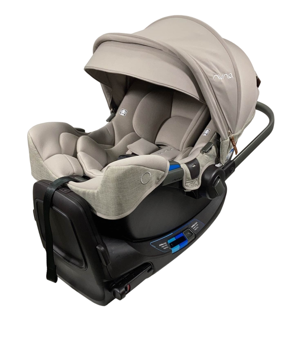 used Nuna PIPA rx Infant Car Seat with RELX Base, Hazelwood, 2023