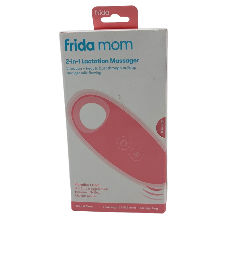 FridaMom 2-In-1 Heat And Vibration Lactation Massager