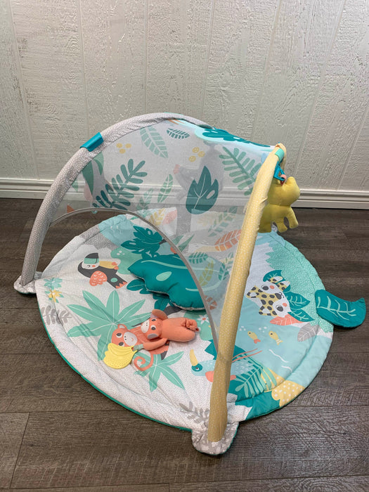 used Skip Hop Activity Gym/ Playmat, Giraffe Safari , Tropical paradise