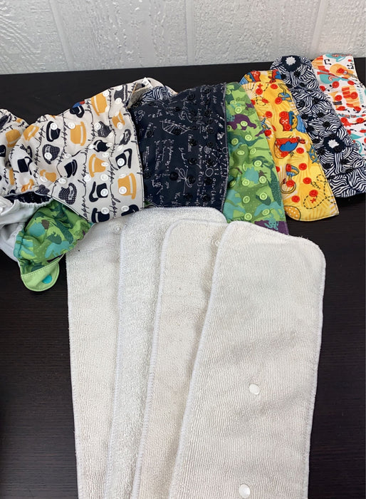 used BUNDLE bumGenius Diapers