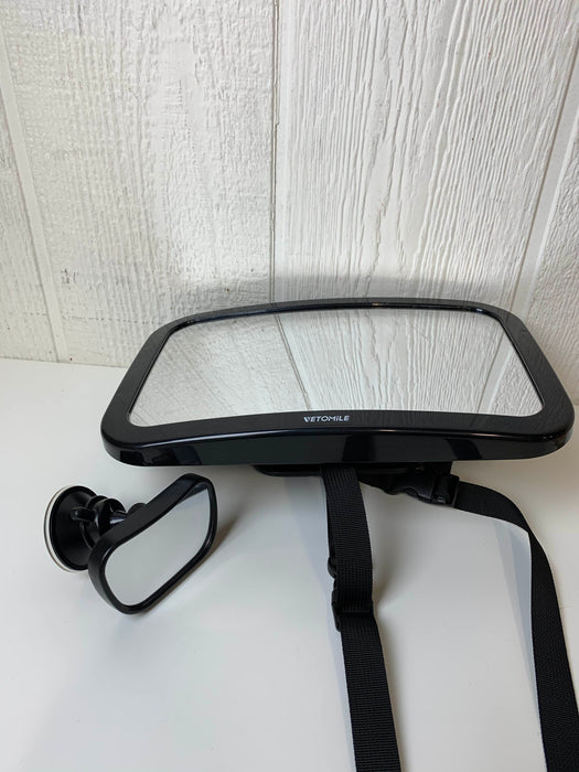 used Vetomile Baby Car Mirror for Backseat Car Rear Facing View Newborn