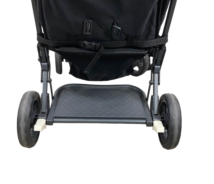 Joovy Caboose Too Graphite Sit and Stand Double Stroller, 2018, Black