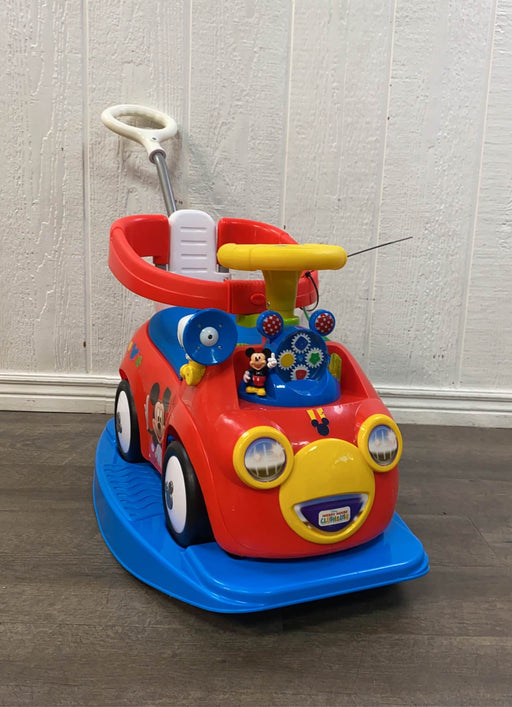 used Disney Mickey Mouse Clubhouse 4-in-1 Activity Ride-On