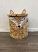 used Pottery Barn Teen Storage Basket, Fox