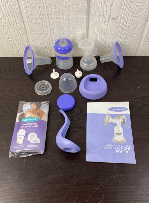 secondhand Lansinoh Manual Breast Pump