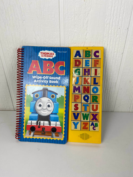 used Thomas & Friends ABC Wipe Off Sound Activity Book