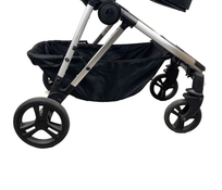 secondhand Mockingbird Single to Double Stroller, Silver with Penny Leather, 2020, Windowpane, Sea