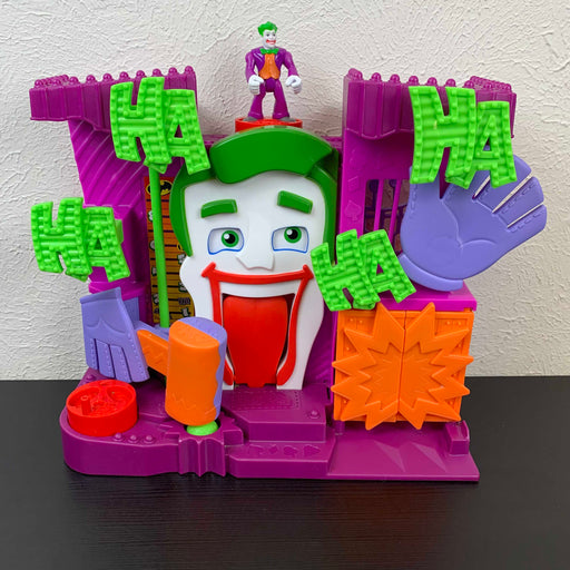 used Fisher Price Imaginext DC Super Friends The Jokers Fun House