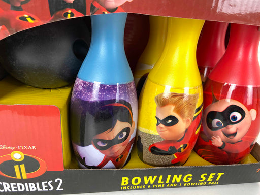 secondhand Disney Pixar Incredible 2 Bowling Set