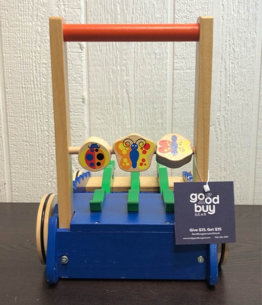 secondhand Melissa & Doug Chomp and Clack Alligator Push Toy