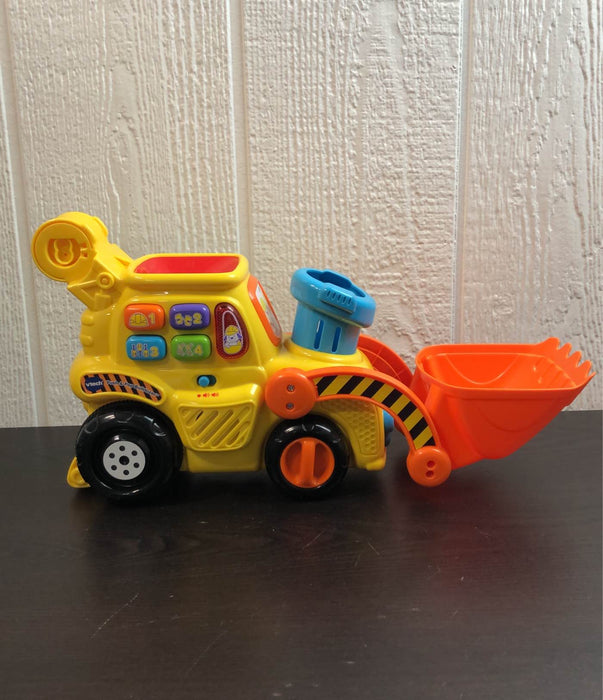 secondhand VTech Pop-A-Balls Push And Pop Bulldozer