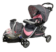 used Baby Trend Skyview Plus Travel System, 2022, Flora