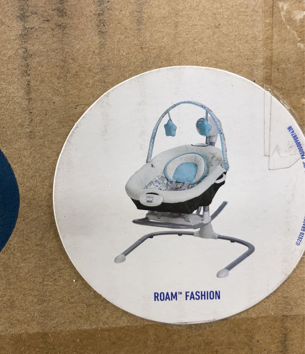 used Graco Duet Sway Swing With Portable Bouncer, Roam