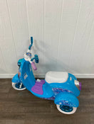 used Disney Pixar Frozen 3-Wheel Scooter Battery Powered Ride-On