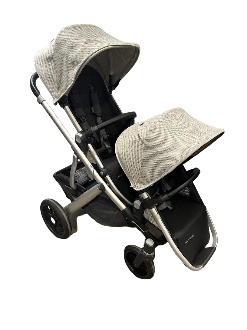 sierra uppababy vista UPPAbaby VISTA V2 Double Stroller, 2019, Sierra (Dune Knit)