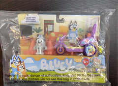 used Bluey Muffin's Cat Squad Bike Mini Playset