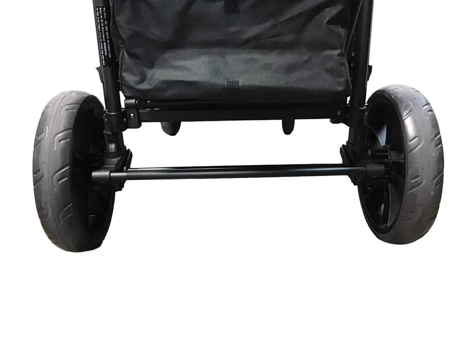 Wonderfold X2 Push + Pull Double Stroller Wagon, 2022, Stealth Black