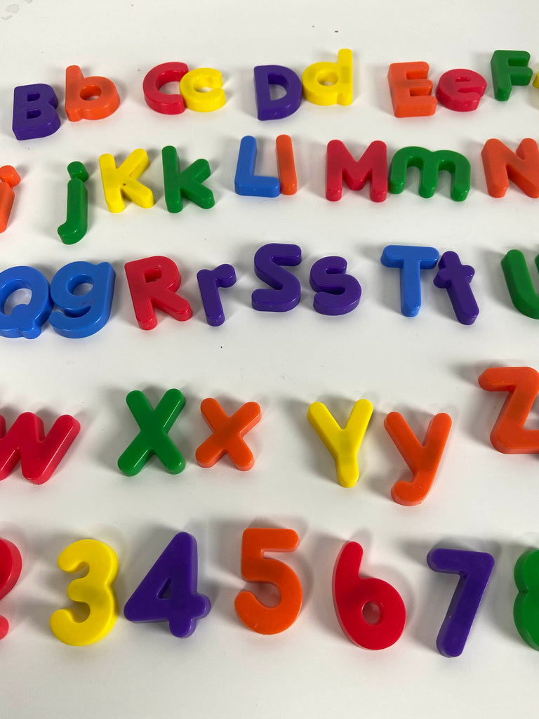 Magnetic Letters And Numbers