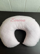 used Pottery Barn Kids Boppy Nursing Pillow, Personalized “Emma”