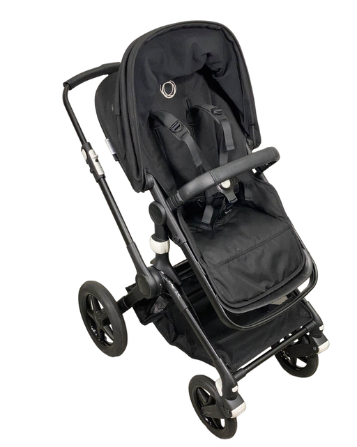 used Bugaboo Donkey 5 Stroller Mono, 2021, Midnight Black, Black