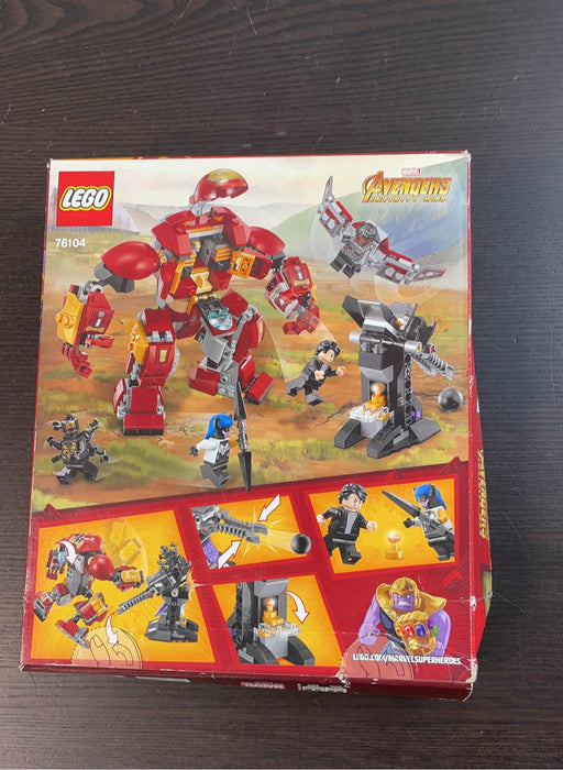 secondhand LEGO Marvel Avengers Infinity War 76104 Building Kit