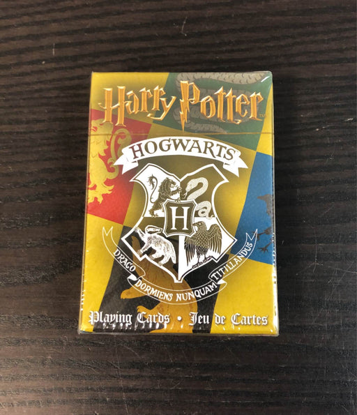 used Warner Bros Harry Potter Hogwarts Playing Cards