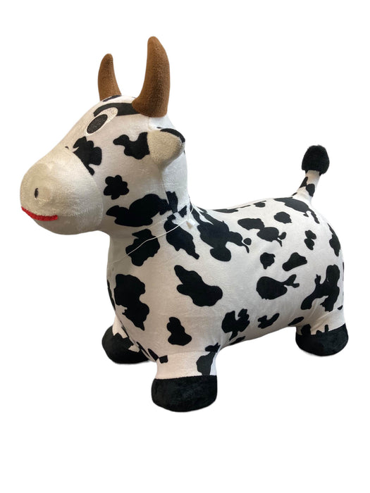 used iPlay, iLearn Bouncy Pals Hopping Ride On Animal, Cow