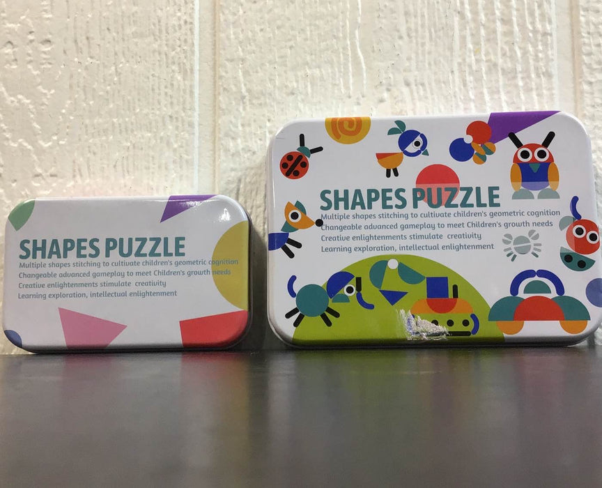 used Wallxin Tangram Shapes Puzzle