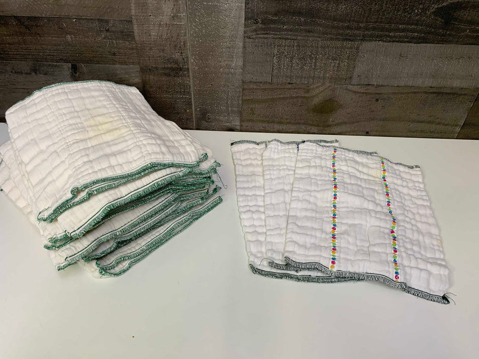 used BUNDLE Cloth Diaper Inserts