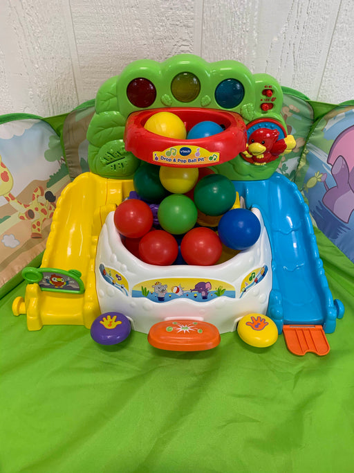 secondhand VTech Pop-a-Balls Drop & Pop Ball Pit