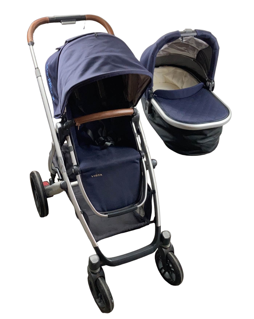 uppababy vista in taylor UPPAbaby VISTA Stroller, Taylor (Indigo), 2017