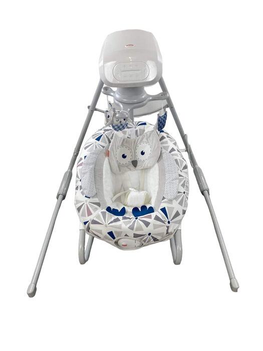 secondhand Fisher Price 2-in-1 Deluxe Cradle 'n Swing