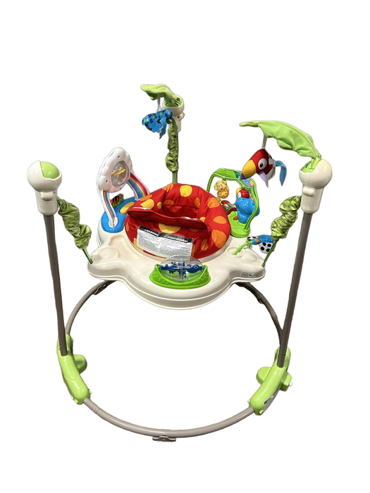 secondhand Fisher Price Jumperoo Activity Center, Rainforest Friends