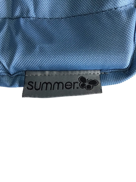Summer Infant Pop 'n Sit Portable Booster, Original, Dusty Blue
