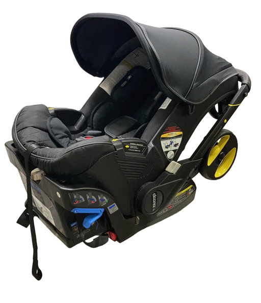 used Doona Infant Car Seat & Stroller-Midnight Edition, 2022